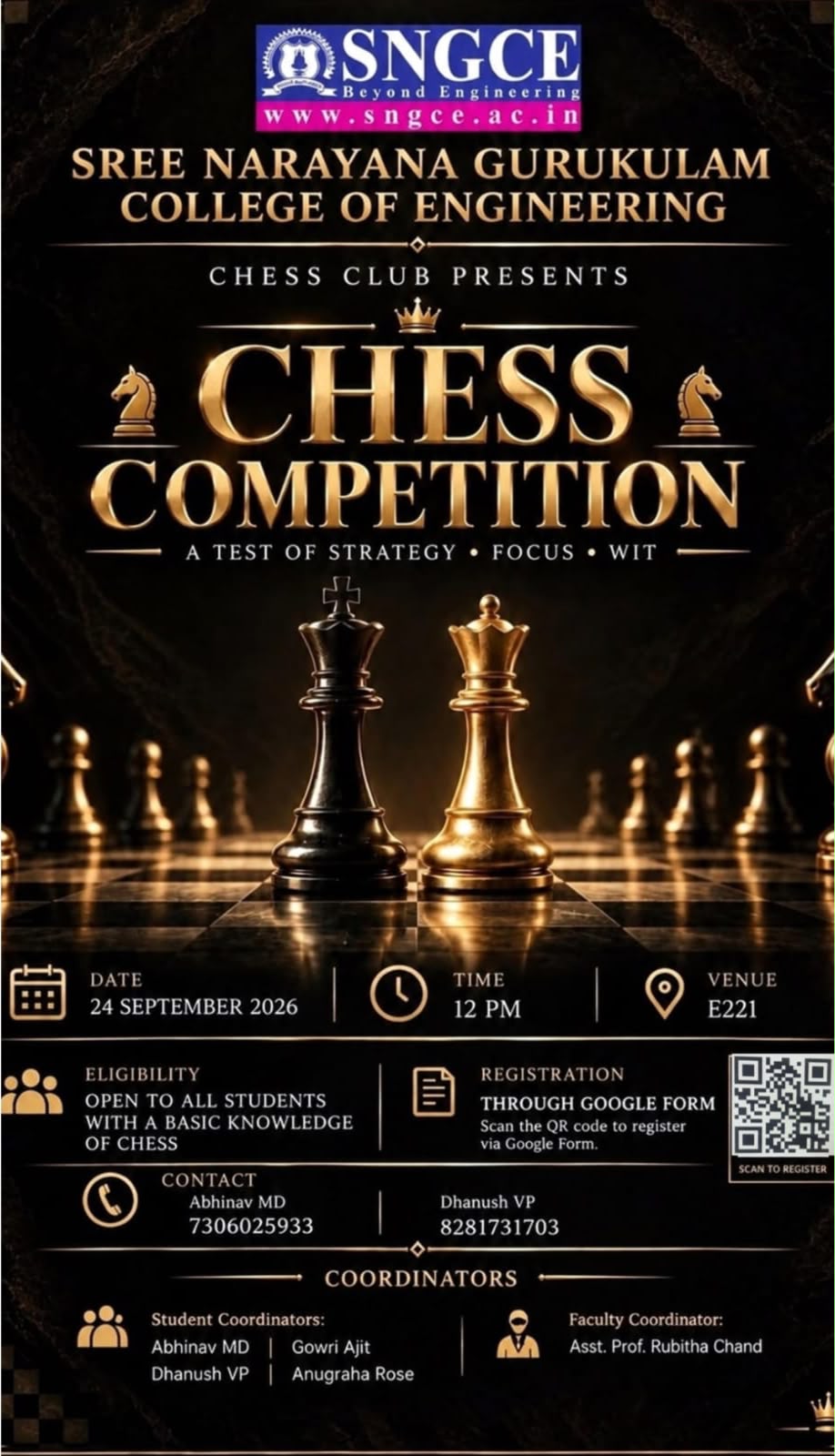 Chess Competition - Chess Club